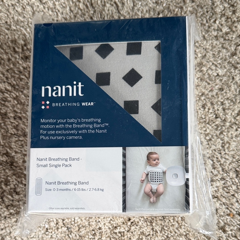 NwT Nanit Breathing Band - Small 0-3m